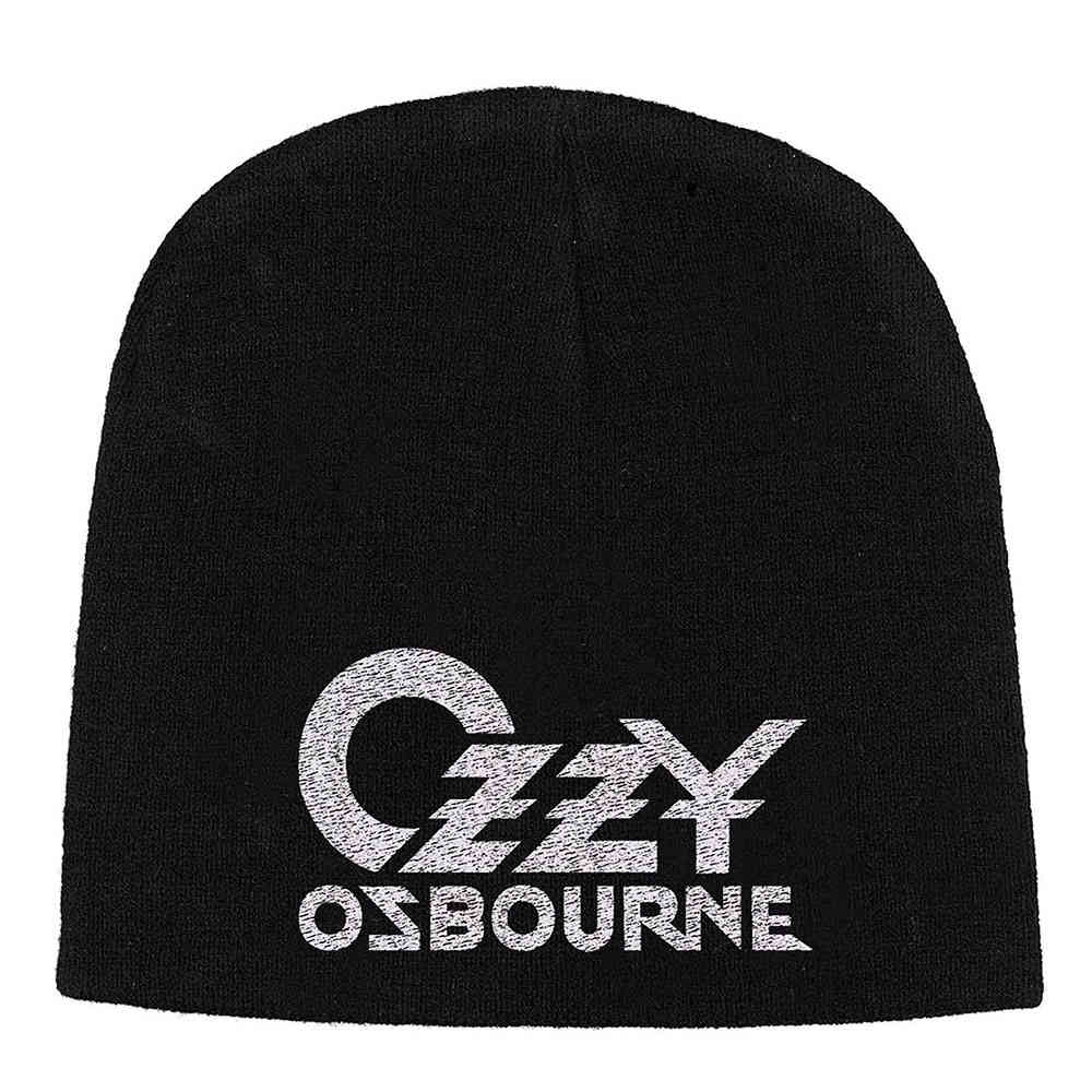 Ozzy Osbourne - Logo Mütze Beanie - Schwarz